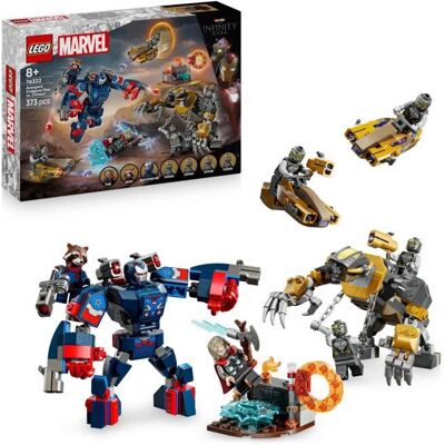 LEGO ǀ Marvel 76322 Avengers : Endgame Thor Contre Chitauri - Jouet enfant dès 8 ans - Publicité LEGO ǀ Marvel 76322 Avengers : Endgame Thor Contre Chitauri - Jouet enfant dès 8 ans - Publicité