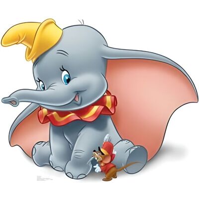 Figurine Géante - DISNEY - Dumbo - Décoration originale - Taille réelle - Enfant Gris - Publicité Figurine Géante - DISNEY - Dumbo - Décoration originale - Taille réelle - Enfant Gris - Publicité