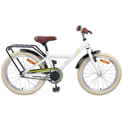 Tricycle pour enfant - VIDAXL - 24 pouces - Blanc - Cadre acier - Guidon et selle réglables Blanc - Publicité Tricycle pour enfant - VIDAXL - 24 pouces - Blanc - Cadre acier - Guidon et selle réglables Blanc - Publicité
