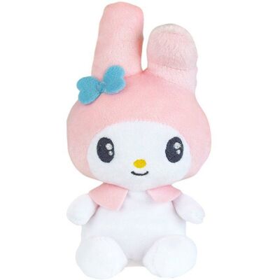 Peluche Kawaï My Melody - JEMINI - HELLO KITTY - 17 cm Rose - Publicité Peluche Kawaï My Melody - JEMINI - HELLO KITTY - 17 cm Rose - Publicité