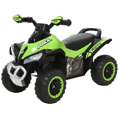 Porteur enfants sans moteur - HOMCOM - quad 18-36 mois effets lumineux et sonores jouet plein air - PP ABS - 67x38x44cm - vert noir Vert - Publicité Porteur enfants sans moteur - HOMCOM - quad 18-36 mois effets lumineux et sonores jouet plein air - PP ABS - 67x38x44cm - vert noir Vert - Publicité