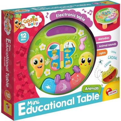 CAROTINA BABY Mini Table Éducative Animaux - Publicité CAROTINA BABY Mini Table Éducative Animaux - Publicité