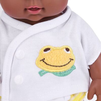 SALALIS Toy poupée poupée 30 cm Doll Baby Doll Toy Soft Lifelike Baby Toys For Children Garçons filles jeux peluche Jaune Jaune - Publicité SALALIS Toy poupée poupée 30 cm Doll Baby Doll Toy Soft Lifelike Baby Toys For Children Garçons filles jeux peluche Jaune Jaune - Publicité