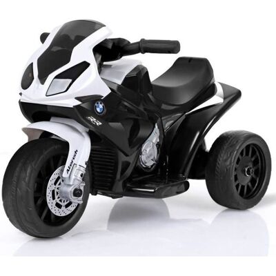 GOPLUS Moto Électrique pour Enfants 6V 3 RouesVéhicule pour Enfant 18-36 MoisCross Effets Musicaux et LumineuxVitesse 3km/hNoir Noir - Publicité GOPLUS Moto Électrique pour Enfants 6V 3 RouesVéhicule pour Enfant 18-36 MoisCross Effets Musicaux et LumineuxVitesse 3km/hNoir Noir - Publicité