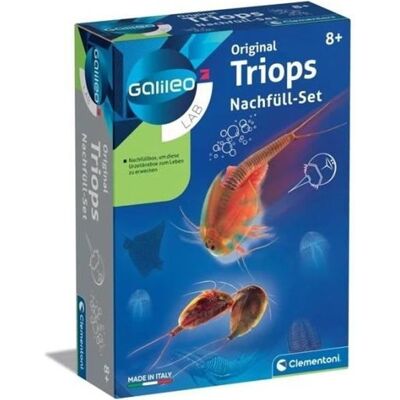 Set de recharge Clementoni Galileo Triops - Publicité Set de recharge Clementoni Galileo Triops - Publicité