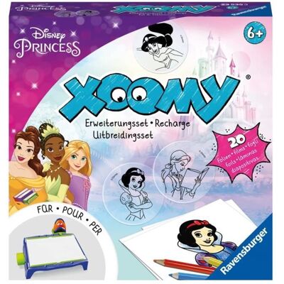 Ravensburger Xoomy Recharge Disney Princesses Blanc - Publicité Ravensburger Xoomy Recharge Disney Princesses Blanc - Publicité