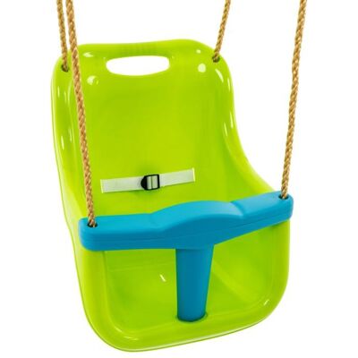 TP Toys Siège bébé balançoire en plastique H190-250cm vert Vert - Publicité TP Toys Siège bébé balançoire en plastique H190-250cm vert Vert - Publicité