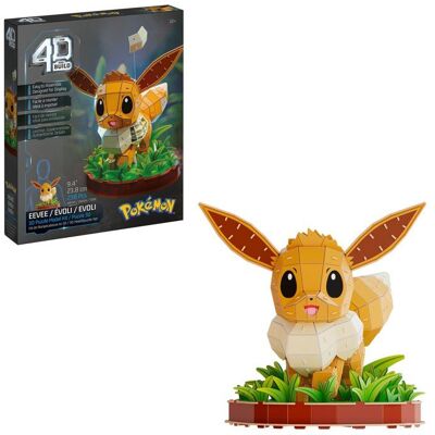 Spin Master Evoli - Pokémon 4d Build - SPINMASTER - A Partir De 12 Ans - Publicité Spin Master Evoli - Pokémon 4d Build - SPINMASTER - A Partir De 12 Ans - Publicité