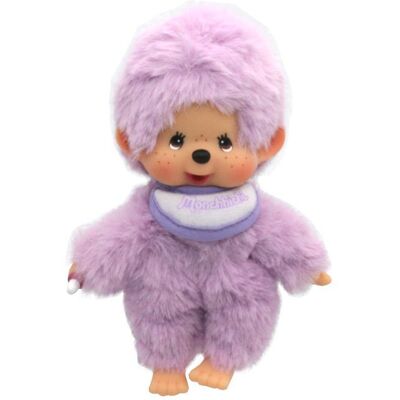 SEKIGUCHI EUROPE BV Garçon Violet 13 cm Kiki Monchhichi Poupée Couleur avec Bavoir Violet - Publicité SEKIGUCHI EUROPE BV Garçon Violet 13 cm Kiki Monchhichi Poupée Couleur avec Bavoir Violet - Publicité