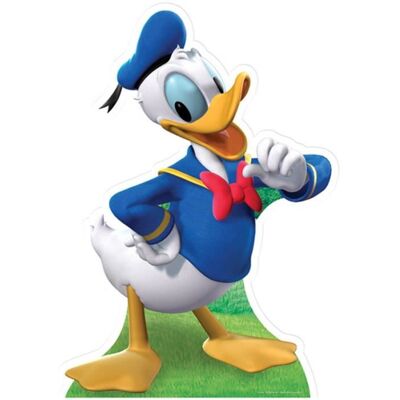 Figurine en carton taille réelle - DISNEY - Donald Duck - Hauteur 100 cm - Bleu Bleu - Publicité Figurine en carton taille réelle - DISNEY - Donald Duck - Hauteur 100 cm - Bleu Bleu - Publicité