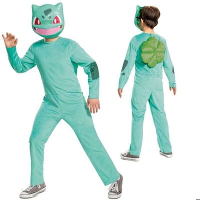 Déguisement Pokémon Enfant Bulbasaur Taille S - Publicité Déguisement Pokémon Enfant Bulbasaur Taille S - Publicité