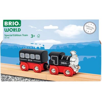 BRIO World – 36140 Train Édition Spéciale (2026) Train en édition limitée pour les enfants à partir de 3 ans - Publicité BRIO World – 36140 Train Édition Spéciale (2026) Train en édition limitée pour les enfants à partir de 3 ans - Publicité