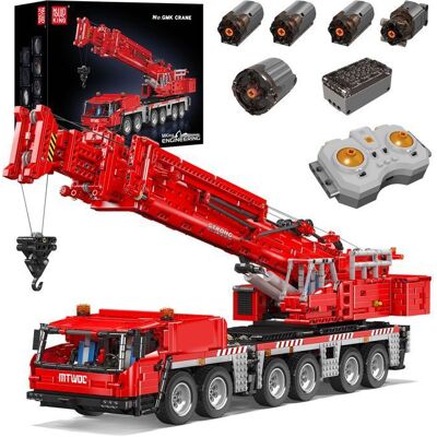 Mould King 17065 Jouets techniques de voiture L assemblage de blocs de construction de grue RC Grove GMK de briques de camion - Publicité Mould King 17065 Jouets techniques de voiture L assemblage de blocs de construction de grue RC Grove GMK de briques de camion - Publicité