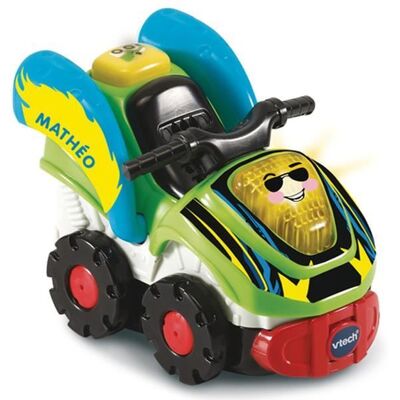 Tut Tut Bolides Matheo quad super turbo - Vtech - Vehicule parlant et musical - Publicité Tut Tut Bolides Matheo quad super turbo - Vtech - Vehicule parlant et musical - Publicité