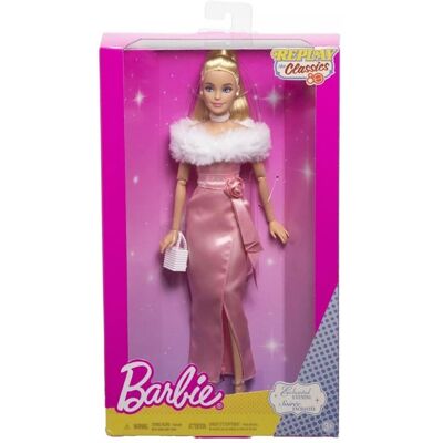 Mattel Poupée Barbie - soirée enchantée Rose - Publicité Mattel Poupée Barbie - soirée enchantée Rose - Publicité