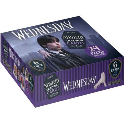Boîte - PANINI - Wednesday 2 - 24 pochettes - 144 stickers Violet - Publicité Boîte - PANINI - Wednesday 2 - 24 pochettes - 144 stickers Violet - Publicité