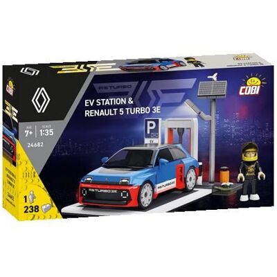 RENAULT EV STATION & 5 TURBO 3E COBI-24682 - Publicité RENAULT EV STATION & 5 TURBO 3E COBI-24682 - Publicité
