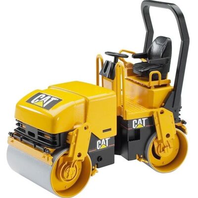 Dameur Caterpillar - BRUDER - Modèle 2433 - Jaune et Noir - Pour Garçon dès 3 ans - Publicité Dameur Caterpillar - BRUDER - Modèle 2433 - Jaune et Noir - Pour Garçon dès 3 ans - Publicité