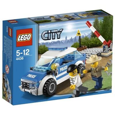 LEGO City 4436 La Voiture De Patrouille Blanc - Publicité LEGO City 4436 La Voiture De Patrouille Blanc - Publicité