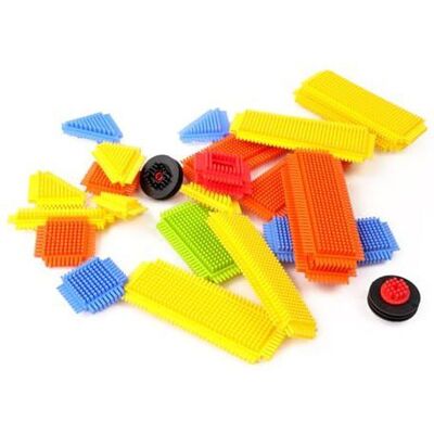 Jeu dassemblage - J.A.D.E - 100 pièces - Plastique - Boîte rigide - Stimule motricité fine - Publicité Jeu dassemblage - J.A.D.E - 100 pièces - Plastique - Boîte rigide - Stimule motricité fine - Publicité