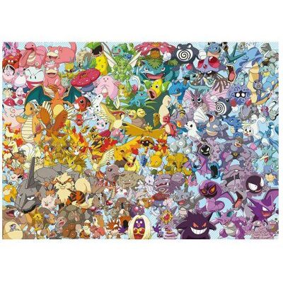 Ravensburger Puzzle Adulte Pokemon Le Challenge - 1000 Pieces - Collection Dessin Anime - Bulbizar - Pikachu - Salameche - Tortank - Publicité Ravensburger Puzzle Adulte Pokemon Le Challenge - 1000 Pieces - Collection Dessin Anime - Bulbizar - Pikachu - Salameche - Tortank - Publicité