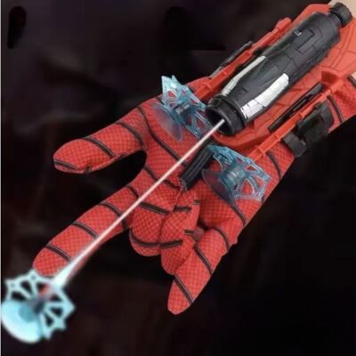 GENERIQUE Gant Lanceur Spider-Héros – Jouet interactif avec projectiles ventouses – Cadeau idéal enfant - Publicité GENERIQUE Gant Lanceur Spider-Héros – Jouet interactif avec projectiles ventouses – Cadeau idéal enfant - Publicité