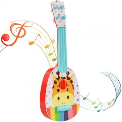 AUTREMENT Guitare ukulélé pour Enfants - 4 Cordes Jouet Musical de Guitare - Jouet DÉveil Musical pour Garçons Filles Bleu - Publicité AUTREMENT Guitare ukulélé pour Enfants - 4 Cordes Jouet Musical de Guitare - Jouet DÉveil Musical pour Garçons Filles Bleu - Publicité
