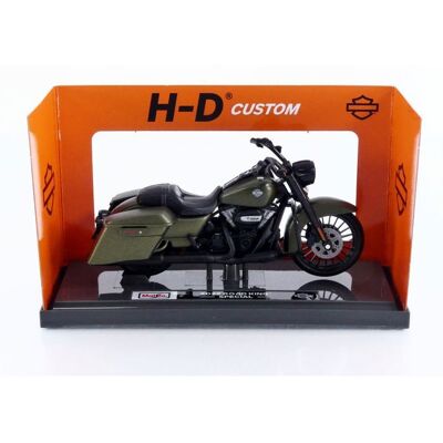 Véhicule miniature de collection - MAISTO - Harley‑Davidson Road King Special 2022 - Échelle 1/18 - Vert - Publicité Véhicule miniature de collection - MAISTO - Harley‑Davidson Road King Special 2022 - Échelle 1/18 - Vert - Publicité