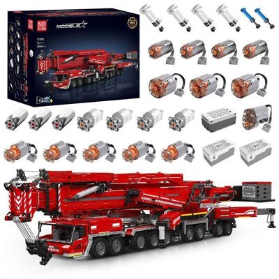 Mould King 17008 jouets de voiture technique motorisé LTM 11200 grue camion bloc de construction assemblage modèle brique - Publicité Mould King 17008 jouets de voiture technique motorisé LTM 11200 grue camion bloc de construction assemblage modèle brique - Publicité