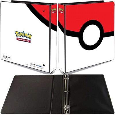 Classeur de cartes - Ultra Pro - Pokémon - 3 anneaux - Motif Pokeball - Pour enfants à partir de 6 ans - Publicité Classeur de cartes - Ultra Pro - Pokémon - 3 anneaux - Motif Pokeball - Pour enfants à partir de 6 ans - Publicité