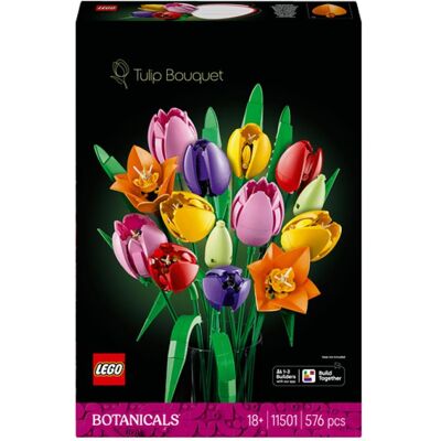LEGO Botanicals 11501 Le Bouquet de Tulipes - Set de Construction pour Adulte - Cadeau - Publicité LEGO Botanicals 11501 Le Bouquet de Tulipes - Set de Construction pour Adulte - Cadeau - Publicité