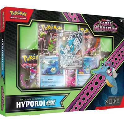 Jeu de cartes - POKEMON - 2024 - Collection Illustration spéciale - Écarlate et Violet - Hyporoi-ex - Publicité Jeu de cartes - POKEMON - 2024 - Collection Illustration spéciale - Écarlate et Violet - Hyporoi-ex - Publicité