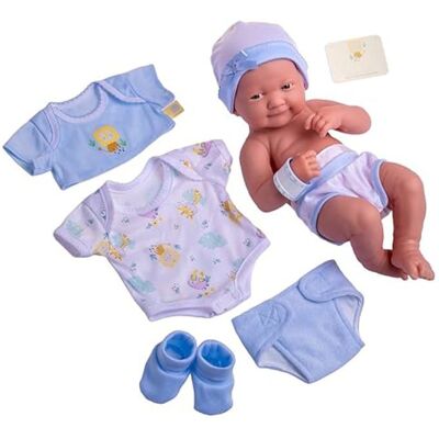 PICWIC La poupée nouveau-né garçon permet à vos enfants de soccuper dun bébé comme un grand ! Avec les habits fournis votre enfant Bleu - Publicité PICWIC La poupée nouveau-né garçon permet à vos enfants de soccuper dun bébé comme un grand ! Avec les habits fournis votre enfant Bleu - Publicité