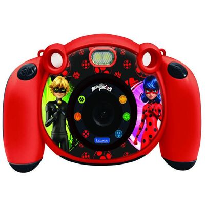 Lexibook Appareil photo numérique HD - Starcam® - Miraculous - 8 Go - Écran LCD 2 pouces - Mode MP3 et jeux Rouge - Publicité Lexibook Appareil photo numérique HD - Starcam® - Miraculous - 8 Go - Écran LCD 2 pouces - Mode MP3 et jeux Rouge - Publicité