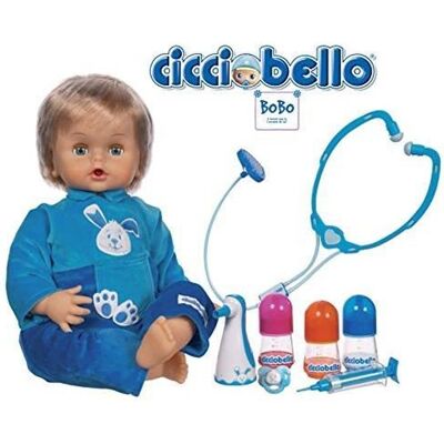 Poupée - Giochi Preziosi - Cicciobello Love N Care - 50 cm - À monter soi-même - Mixte Bleu - Publicité Poupée - Giochi Preziosi - Cicciobello Love N Care - 50 cm - À monter soi-même - Mixte Bleu - Publicité