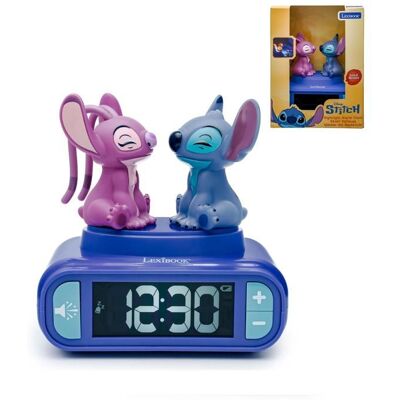 Réveil veilleuse - LEXIBOOK - Stitch & Angel - Écran LCD optionnel - 6 sons & 6 sonneries - Fonction snooze - Publicité Réveil veilleuse - LEXIBOOK - Stitch & Angel - Écran LCD optionnel - 6 sons & 6 sonneries - Fonction snooze - Publicité