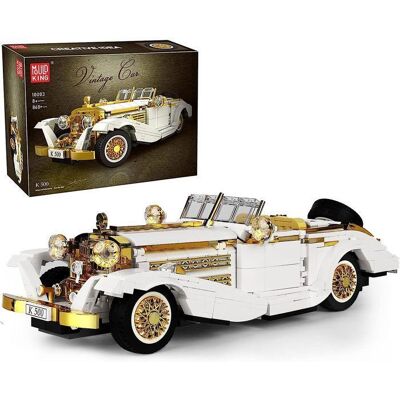 MOULD KING 10003 Jouets techniques de voiture Le modèle de voiture vintage K500 Assemblée Créative Blocs de construction Briques - Publicité MOULD KING 10003 Jouets techniques de voiture Le modèle de voiture vintage K500 Assemblée Créative Blocs de construction Briques - Publicité