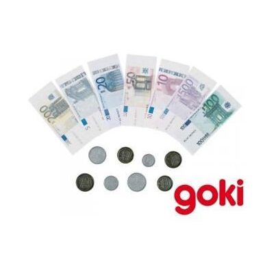 Set d'Argent de Jeu Goki - 116 Pièces - Sûr pour Enfants 3+ - Publicité Set d'Argent de Jeu Goki - 116 Pièces - Sûr pour Enfants 3+ - Publicité