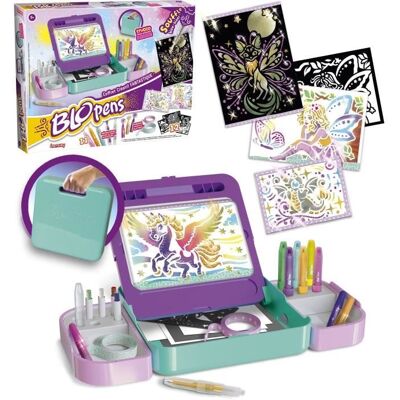 Blopens - LANSAY - Coffret créatif fantastique - Dès 5 ans - Publicité Blopens - LANSAY - Coffret créatif fantastique - Dès 5 ans - Publicité
