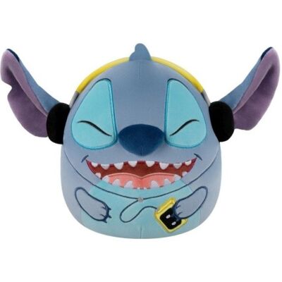 JAZWARES Peluche Stitch avec Ecouteurs Squishmallows Medium Bleu - Publicité JAZWARES Peluche Stitch avec Ecouteurs Squishmallows Medium Bleu - Publicité