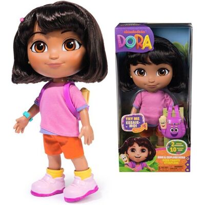 SPINMASTER Poupée Dora - Chante et explore - dès 3 ans - Dora lexploratrice - Publicité SPINMASTER Poupée Dora - Chante et explore - dès 3 ans - Dora lexploratrice - Publicité
