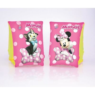 Bestway Brassards Minnie Boutique - 23 x 15 cm - Enfant - PVC - Rose et jaune Rose - Publicité Bestway Brassards Minnie Boutique - 23 x 15 cm - Enfant - PVC - Rose et jaune Rose - Publicité