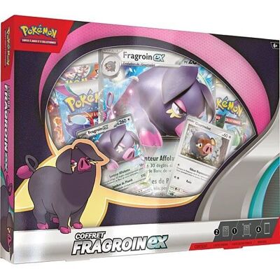 Coffret Pokemon Fragroin 4B EB EV Exclusivité 2023/2024 - Publicité Coffret Pokemon Fragroin 4B EB EV Exclusivité 2023/2024 - Publicité
