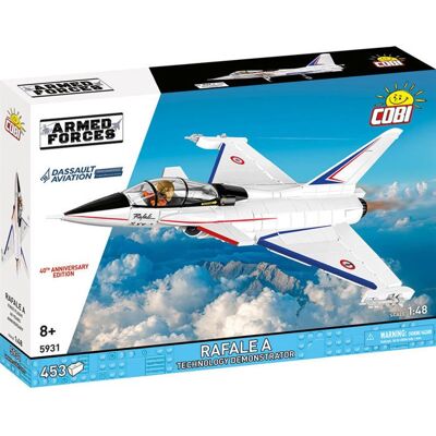 COBI 5931 - RAFALE A TECHNOLOGY DEMONSTRATOR - AVION BLANC - JEU DE CONSTRUCTION - Publicité COBI 5931 - RAFALE A TECHNOLOGY DEMONSTRATOR - AVION BLANC - JEU DE CONSTRUCTION - Publicité