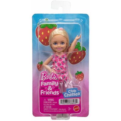 Assortiment de 6 poupées Chelsea et amis - Barbie - Fille - A partir de 3 ans Rose - Publicité Assortiment de 6 poupées Chelsea et amis - Barbie - Fille - A partir de 3 ans Rose - Publicité