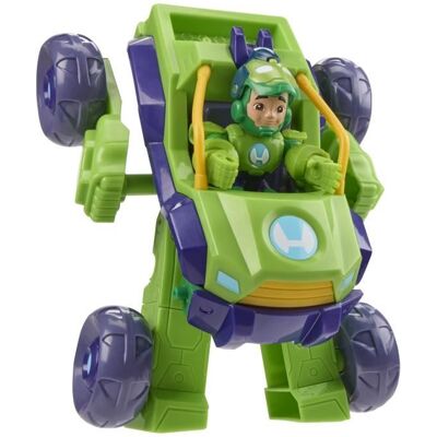 Hasbro Iron Hulk armure mecha et véhicule 2-en-1 Marvel Iron Man and his Awesome Friends dès 4 ans Vert - Publicité Hasbro Iron Hulk armure mecha et véhicule 2-en-1 Marvel Iron Man and his Awesome Friends dès 4 ans Vert - Publicité