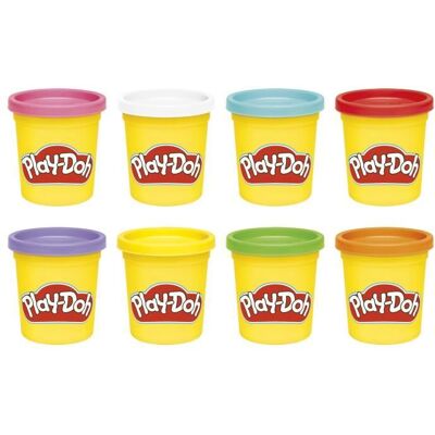 PLAYDOH Play-Doh 8 couleurs arc-en-ciel pots de pâte à modeler de 85 g Jaune - Publicité PLAYDOH Play-Doh 8 couleurs arc-en-ciel pots de pâte à modeler de 85 g Jaune - Publicité