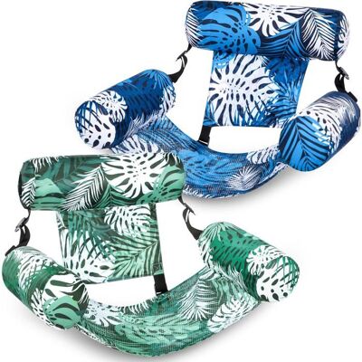 VELUNOR Lot de 2 Fauteuils Flottants Gonflables pour Adulte - Robustes - Piscine Plage Lac Été Fête - Publicité VELUNOR Lot de 2 Fauteuils Flottants Gonflables pour Adulte - Robustes - Piscine Plage Lac Été Fête - Publicité