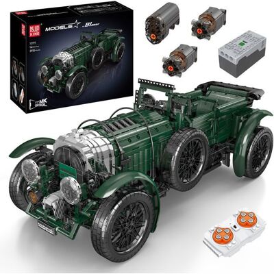 Mould King 13191 Technique Voiture Brique de construction Le Ventilateur à Contrôle à Distance Vintage Car Set Jouets en briques Vert - Publicité Mould King 13191 Technique Voiture Brique de construction Le Ventilateur à Contrôle à Distance Vintage Car Set Jouets en briques Vert - Publicité