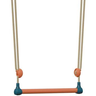 Trapèze pour portique - ALEO BY TRIGANO - 529 - Suspente corde - Corail / Bleu Bleu - Publicité Trapèze pour portique - ALEO BY TRIGANO - 529 - Suspente corde - Corail / Bleu Bleu - Publicité